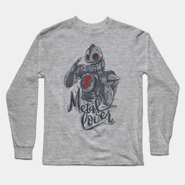 METAL LOVER Long Sleeve T-Shirt by teesgeex